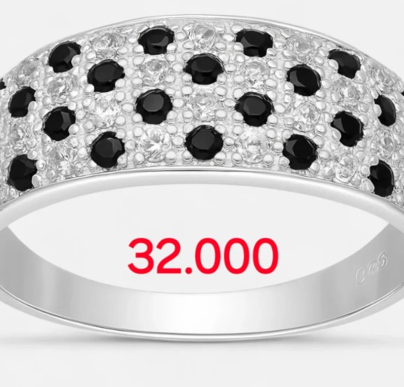 Anillo Banda Puntos