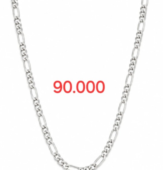 Cadena Figaro Plata